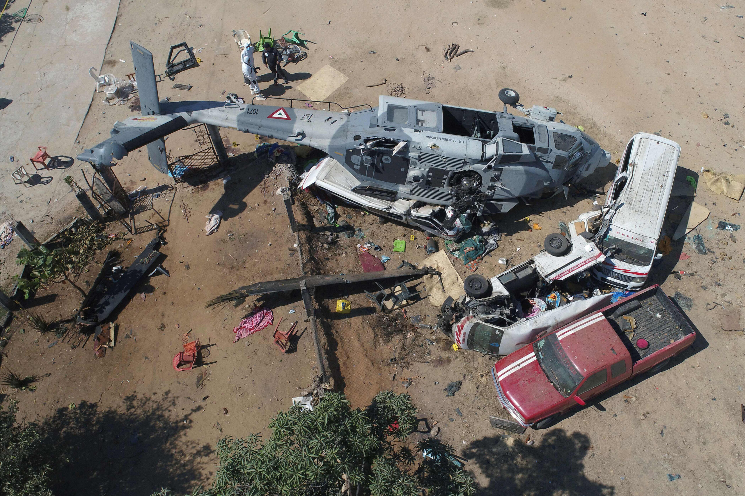 Death toll rises in helicopter crash after Mexican quake
